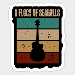 FLOCK SEAGULLS BAND Sticker